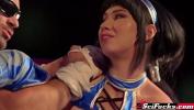 Download video sex 2021 Kitana fights Johnny Cage with her cunt Mp4