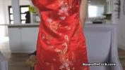 Free download video sex hot Big cocking Asian bombshell in her traditional silk sating dress online high speed