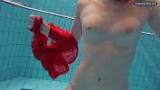 Video porn new Red Dressed teen swimming with her eyes opened online