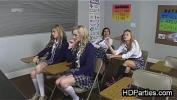 Video sexy Four coeds sucking one dick at school of free