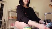 Video porn 2024 Big Tits MILF Shione Cooper in big pregnant belly working in kitchen Mp4