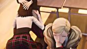 Watch video sex new Ann and Makoto give blowjobs lpar Persona 5 rpar of free