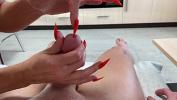 Watch video sexy Old lady handjob oiled massage big cock HD