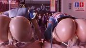 Watch video sexy Chun Li x Cammy foursome challenge high speed