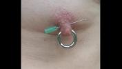 Video porn hot Double Pierced Left Nipple Inspected By Insect of free