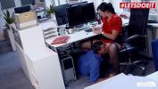 Download video sex hot LETSDOEIT MILF Brunette Sina Velvet Got Pussy Eaten By Work Colleague amp Hard Fucked On Office Table fastest of free