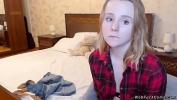 Video porn 2021 Petite blonde amateur teen in see through black bra chatting in private webcam show then waering shirt and posing in armchair in her bedroom fastest