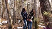 Watch video sex Student Blowjob and Fucking with a Photographer in the Forest Mp4 online