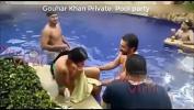 Free download video sex hot Indian Actress Gouhar Khan Private Pool party online