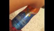 Video porn new toying with suncream bottle of free