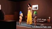 Video porn 2024 Hot 3D cartoon Snow White getting double teameded high 1 online