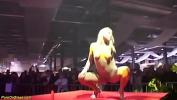 Watch video sex beauty real flexible stepdaughter toying her extreme limber contortion body on public sexfair show stage of free